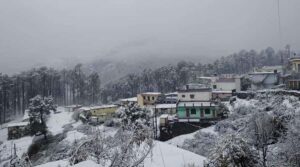 Snow Fall in Uttarakhand