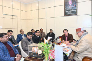 Minister Ganesh Joshi gave strict instructions