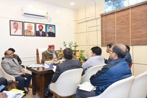 Minister Ganesh Joshi gave instructions to officials