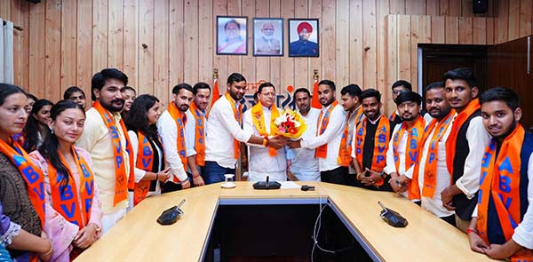 ABVP and CM Dhami