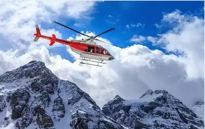 Om Parvat will be connected to Heli service