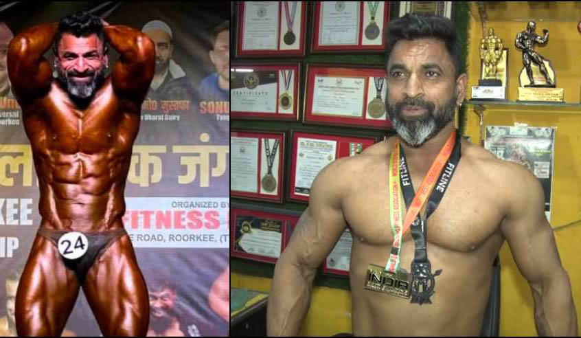 Satish Bhandari ने रचा इतिहास , 50 की उम्र में ‘मिस्टर इंडिया’ का जीता खिताब 