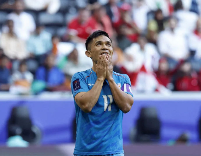 Sunil Chhetri- भारत के सबसे बड़े फुटबॉलर ने लिया संन्यास, मेसी-रोनाल्डो से बेहतर है गोल औसत