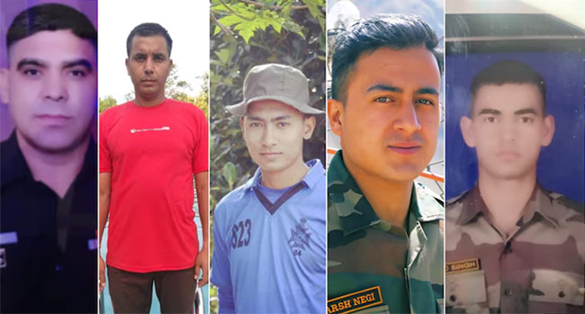 Kathua Terrorist Attack- उत्तराखंड के पांच जांबाज़ शूरवीरों को नमन…