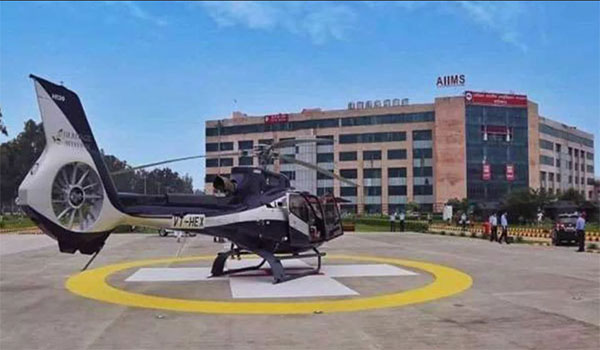 Heli Ambulance Aiims Rishikesh