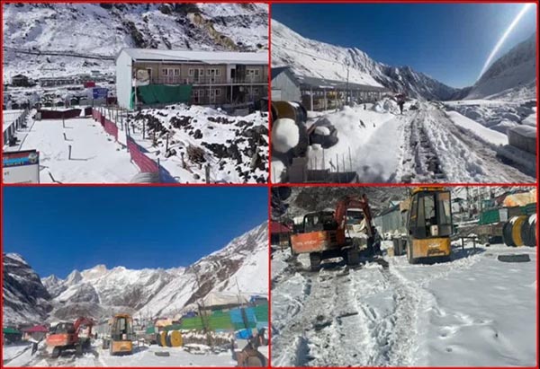 New Year in Uttarakhand- उत्तराखंड में नए साल पर पर्यटकों का स्नोफॉल से स्वागत…