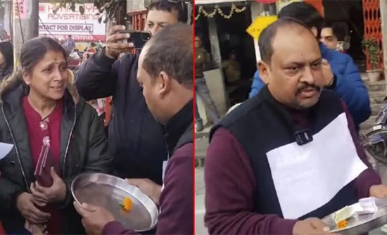 Manoj Arya Haldwani- हल्द्वानी में भीख मांगने पर मजबूर निर्दलीय मेयर प्रत्याशी