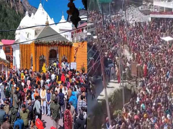 Gangotri-Yamunotri Dham Yatra- गंगोत्री और यमुनोत्री धाम के कपाट खुले, उमड़ा आस्था का सैलाब