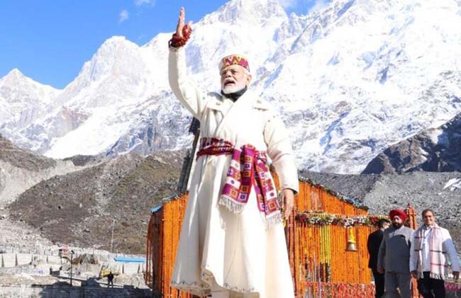 Narendra Modi in Uttarakhand