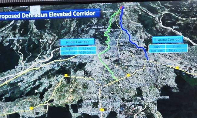 Rispana Bindal Elevated Corridor
