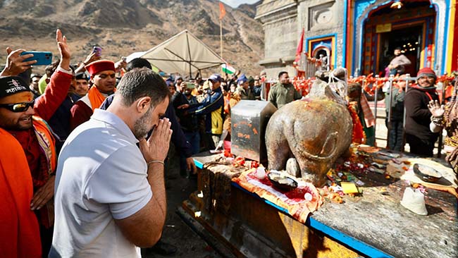 Rahul Gandhi Uttarakhand