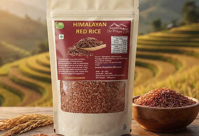 Uttarakhand Red Rice