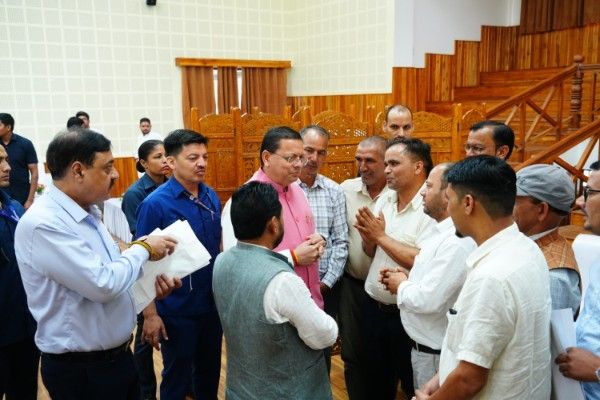 CM Dhami Jansunwai