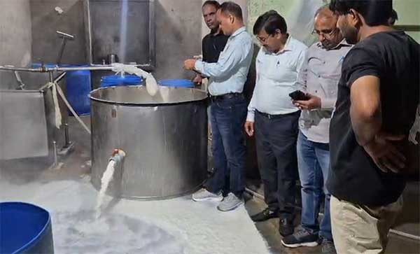 Fake Paneer Raid