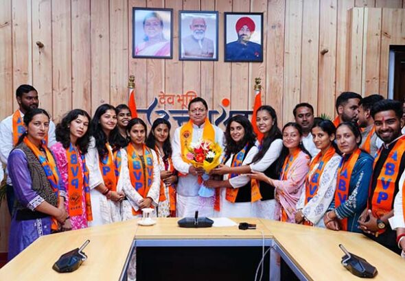 ABVP and CM Dhami